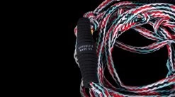 Hyperlite 25' Pro Surf Rope W/ Handle Red & Teal 2023 -Online Ski Sale wakeboard ropes handles surf pro teal red 2